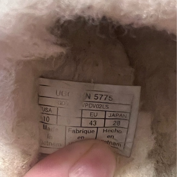 Ugg Ascot men’s leather shearling lined slipper - Picture 10 of 10